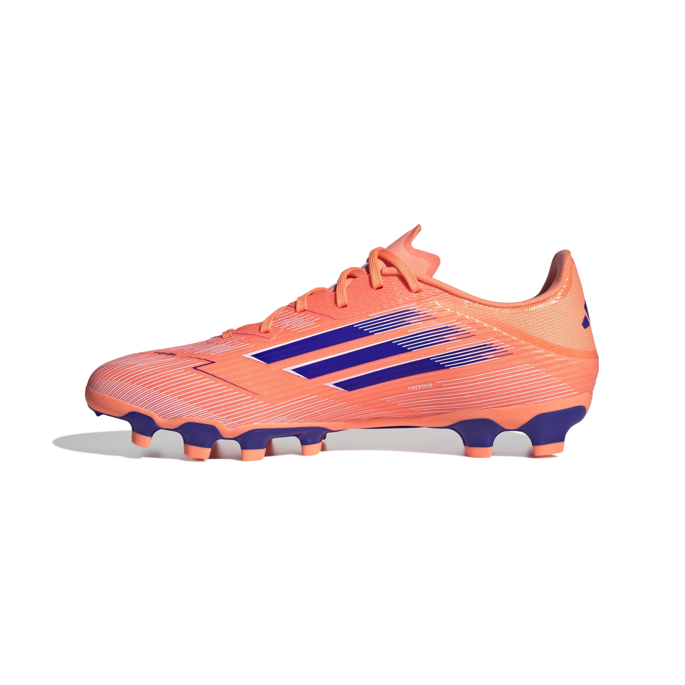 JH7729_4_FOOTWEAR_Photography_Side Medial Center View_white Scarpe calcio ADIDAS F50 LEAGUE MG Beaora