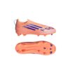 JH7742_11_FOOTWEAR_Photography_Side Lateral Bottom View_white Scarpa calcio ADIDAS F50 LEAGUE LL FG/MG Junior Beaora