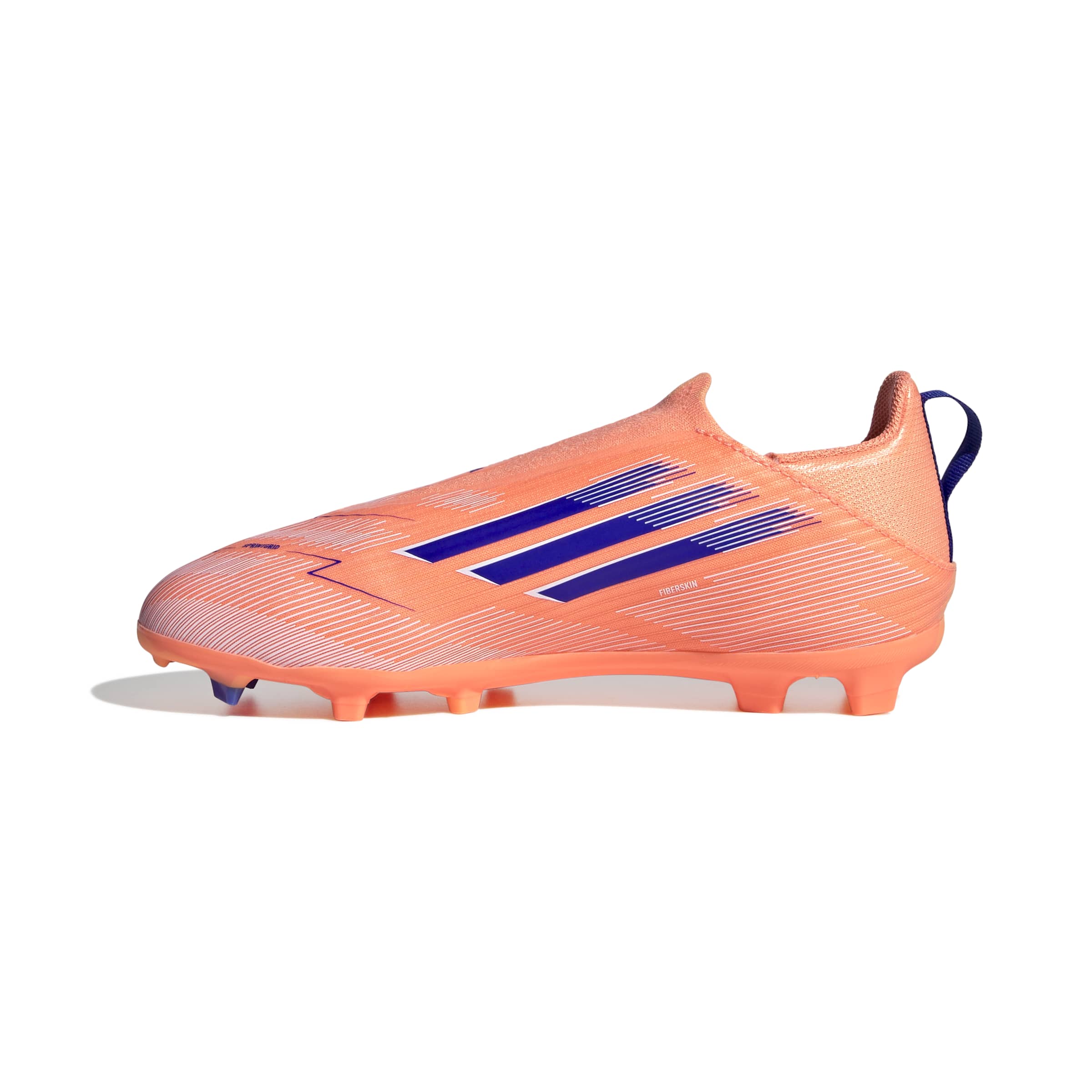 JH7742_4_FOOTWEAR_Photography_Side Medial Center View_white Scarpa calcio ADIDAS F50 LEAGUE LL FG/MG Junior Beaora