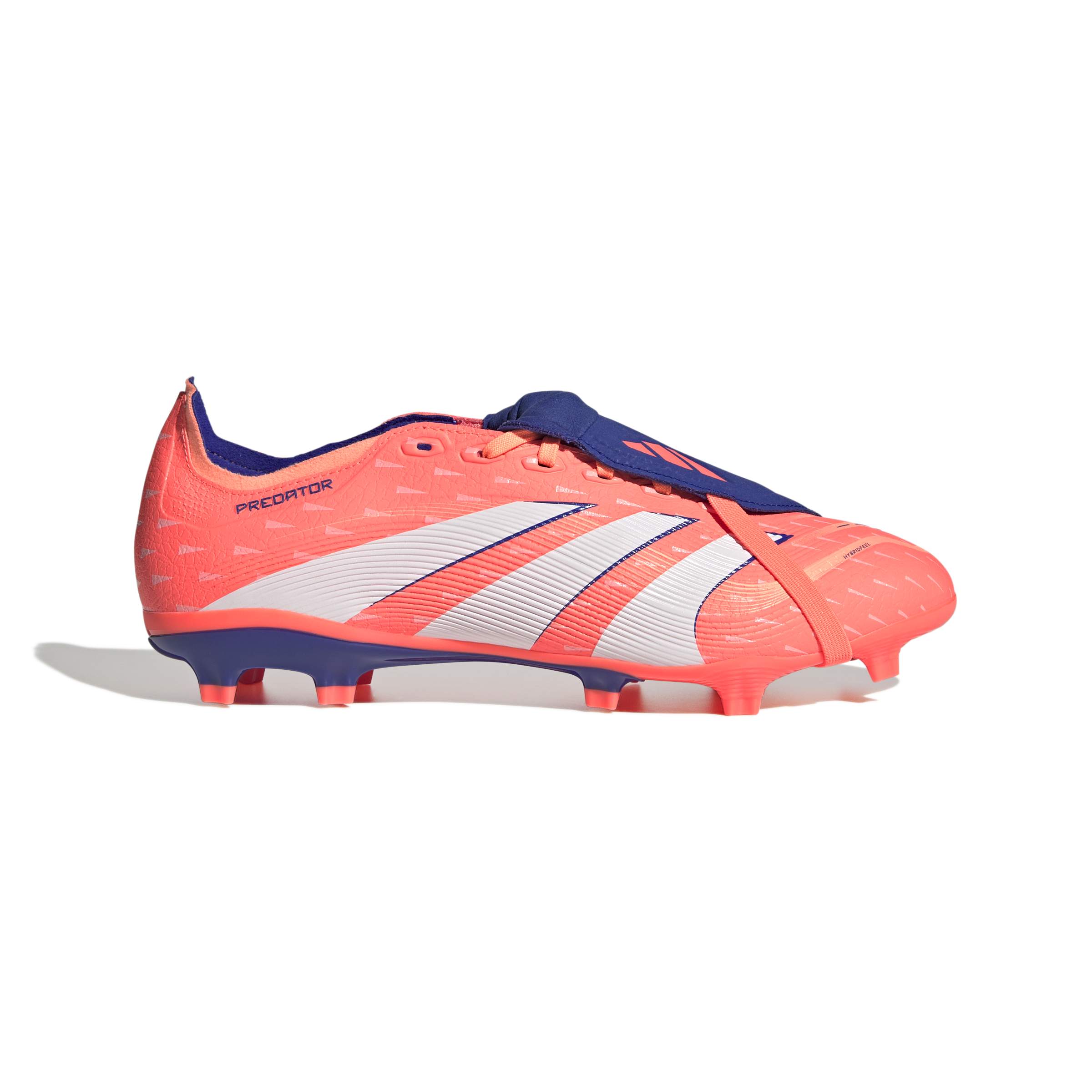 JI1112_1_FOOTWEAR_Photography_Side Lateral Center View_white Scarpe calcio ADIDAS PREDATOR League FT FG Beaora