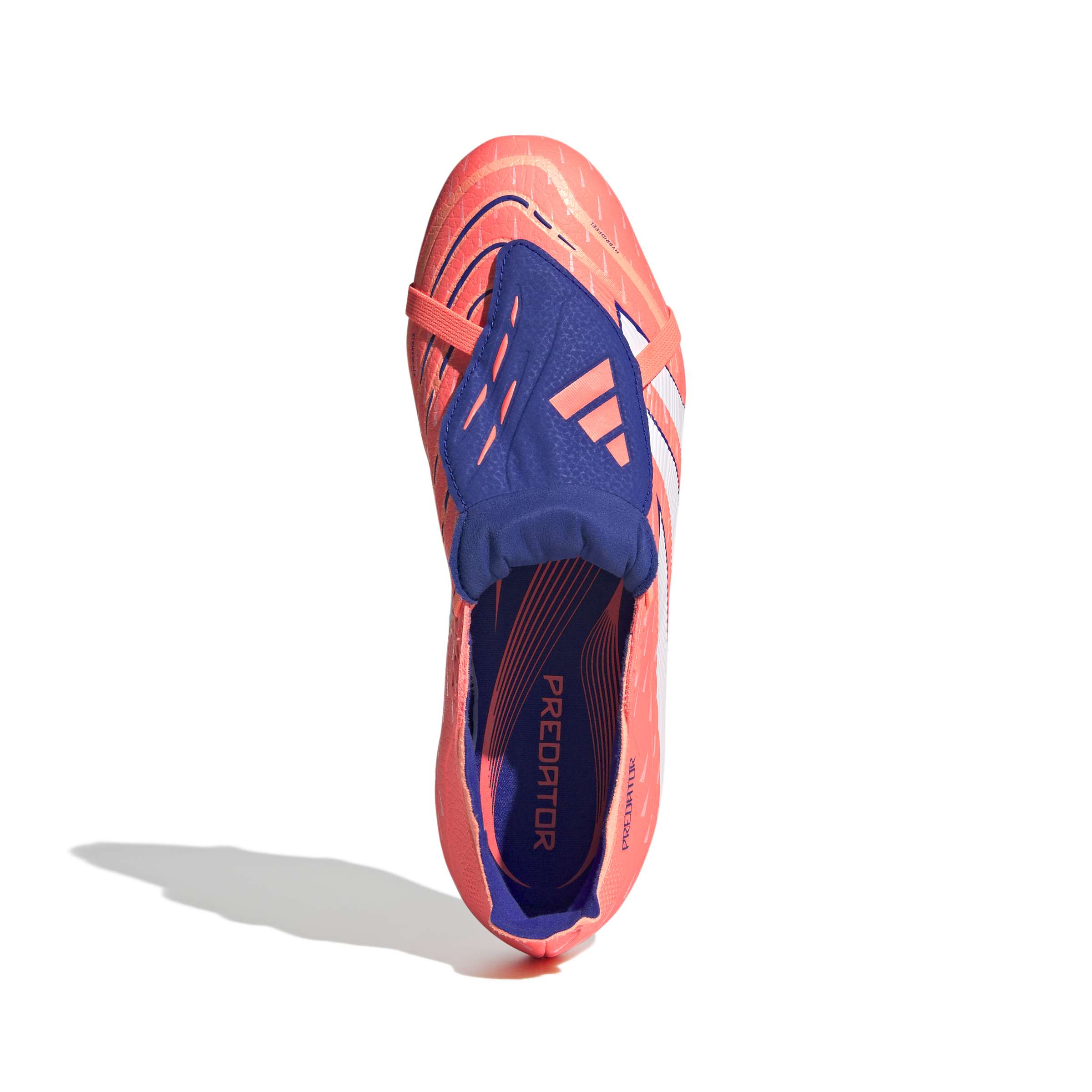 JI1112_2_FOOTWEAR_Photography_Top Portrait View_white Scarpe calcio ADIDAS PREDATOR League FT FG Beaora