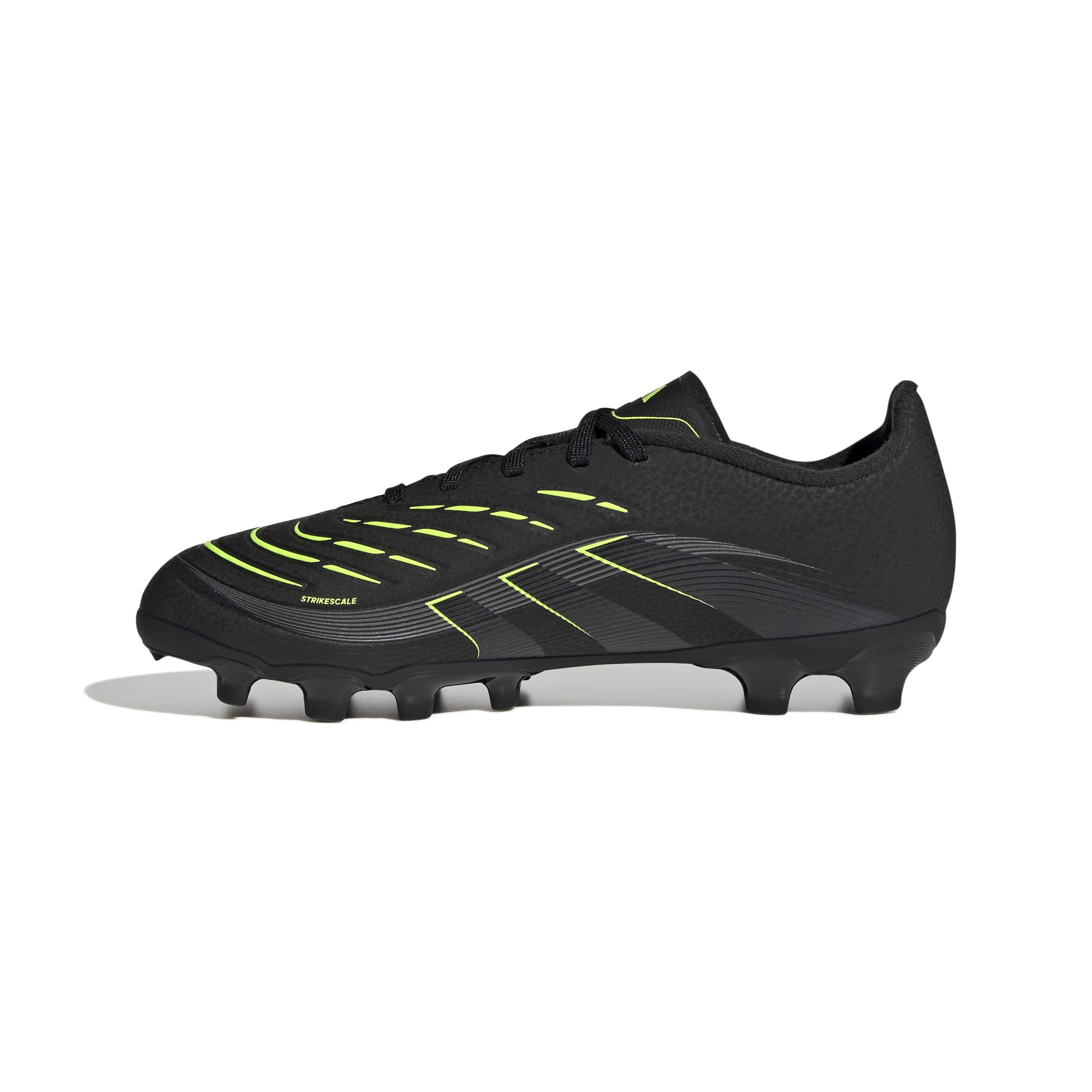 Scarpe calcio ADIDAS PREDATOR LEAGUE MG Black Carbon Lemon Junior