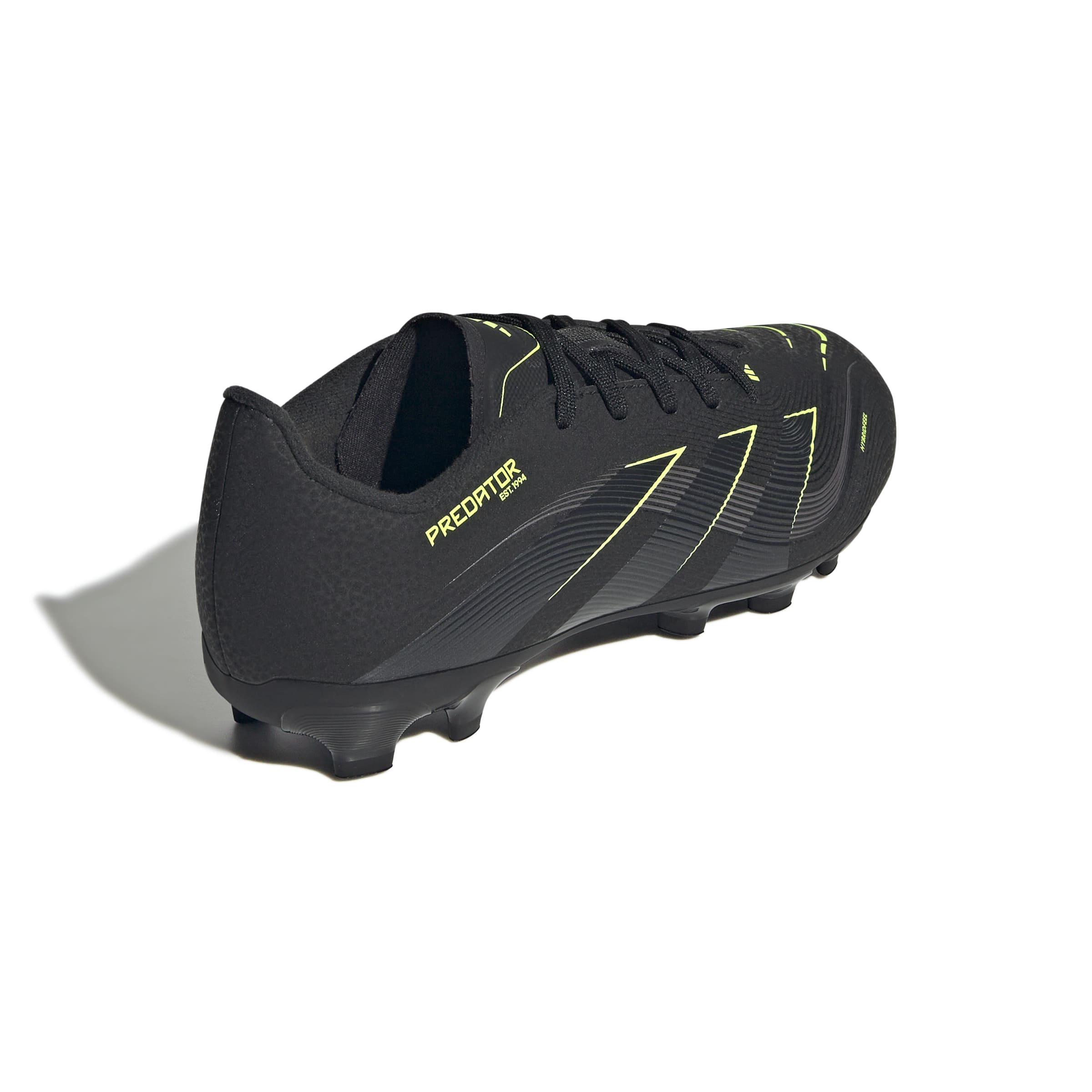 Scarpe calcio ADIDAS PREDATOR LEAGUE MG Black Carbon Lemon Junior