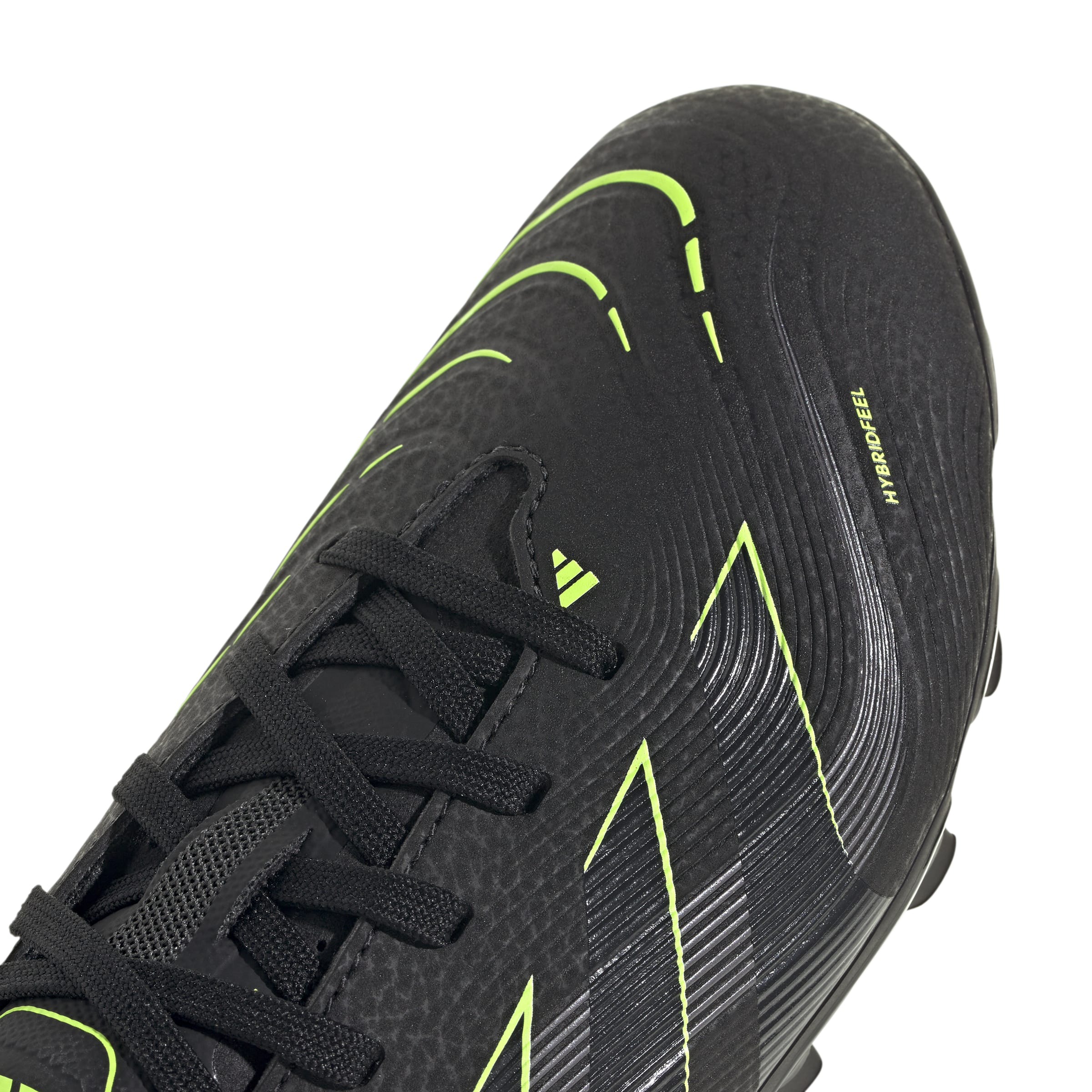 Scarpe calcio ADIDAS PREDATOR LEAGUE MG Black Carbon Lemon Junior