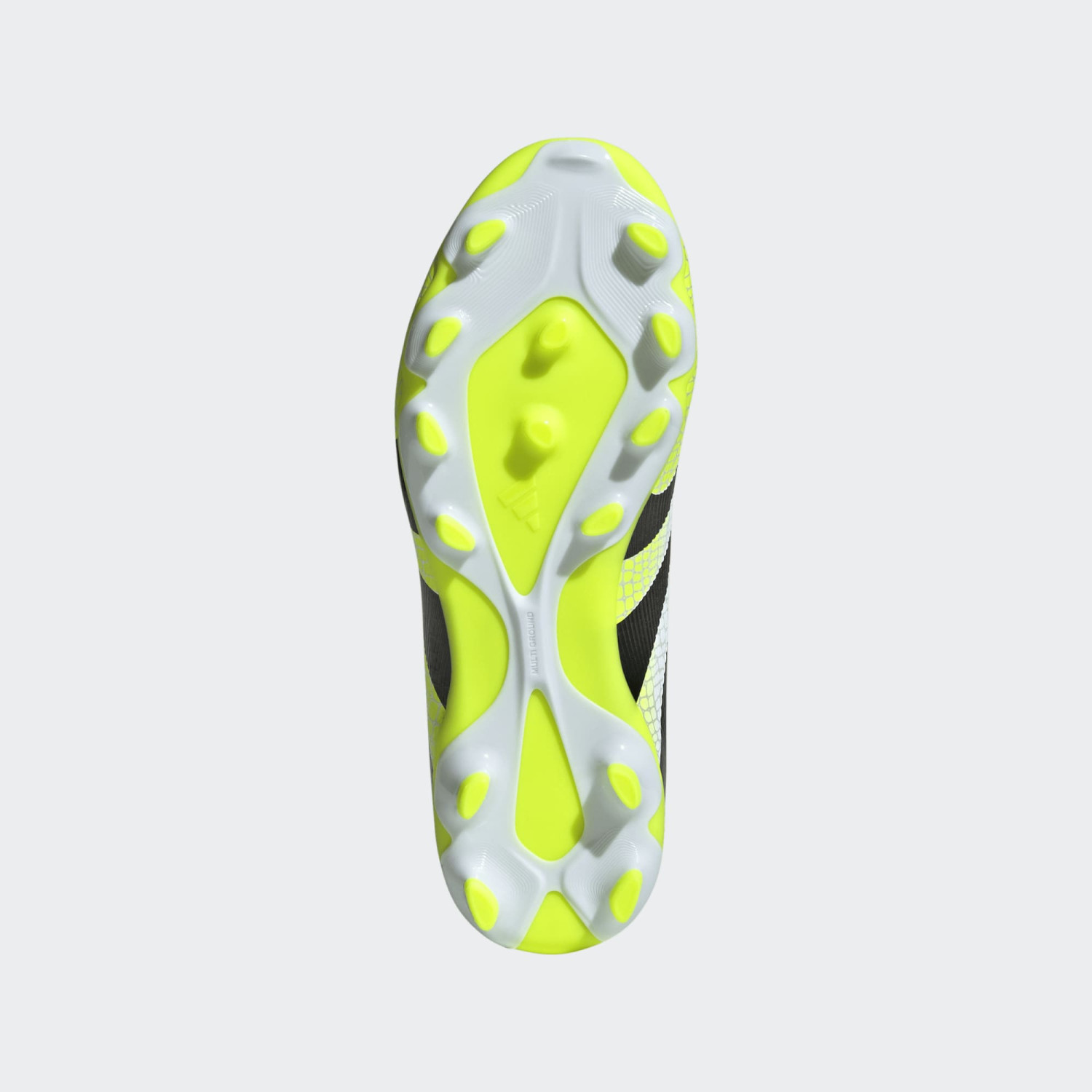 Scarpe calcio ADIDAS PREDATOR LEAGUE MG White Black Lemon Junior