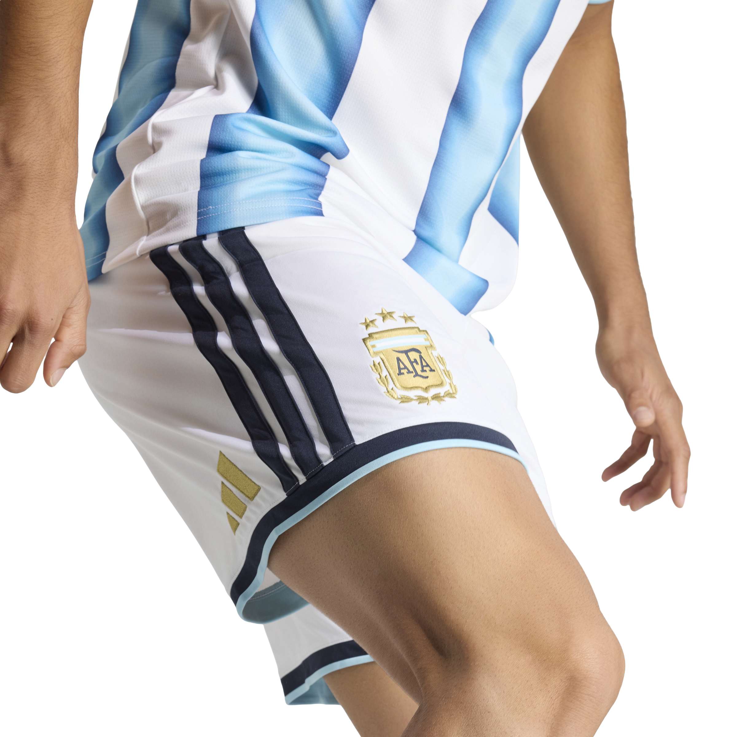 JM1326_6_APPAREL_On Model_Detail View 1_white ADIDAS Short Home 26 ARGENTINA