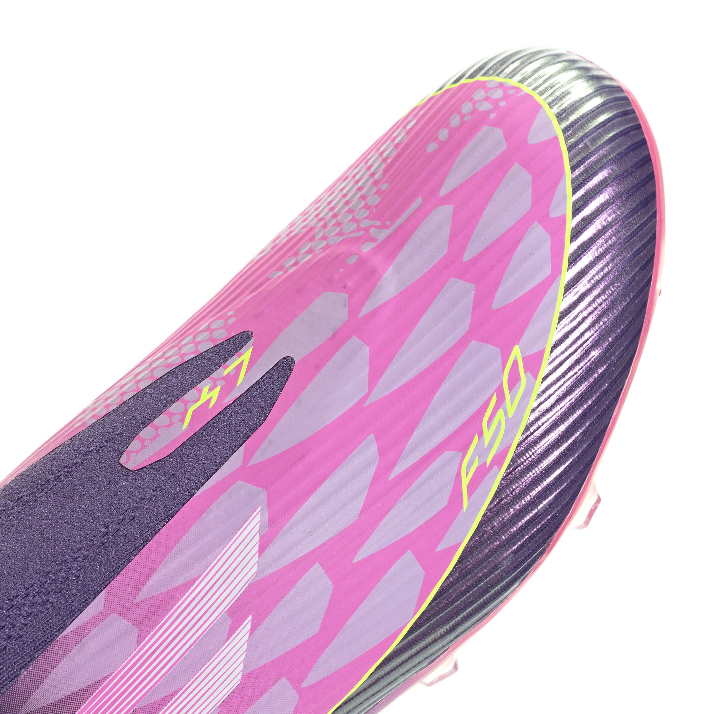 JQ9730_8_FOOTWEAR_Photography_Detail View 2_white Scarpe calcio ADIDAS F50 LEAGUE LL FG LAMINE JAMAL