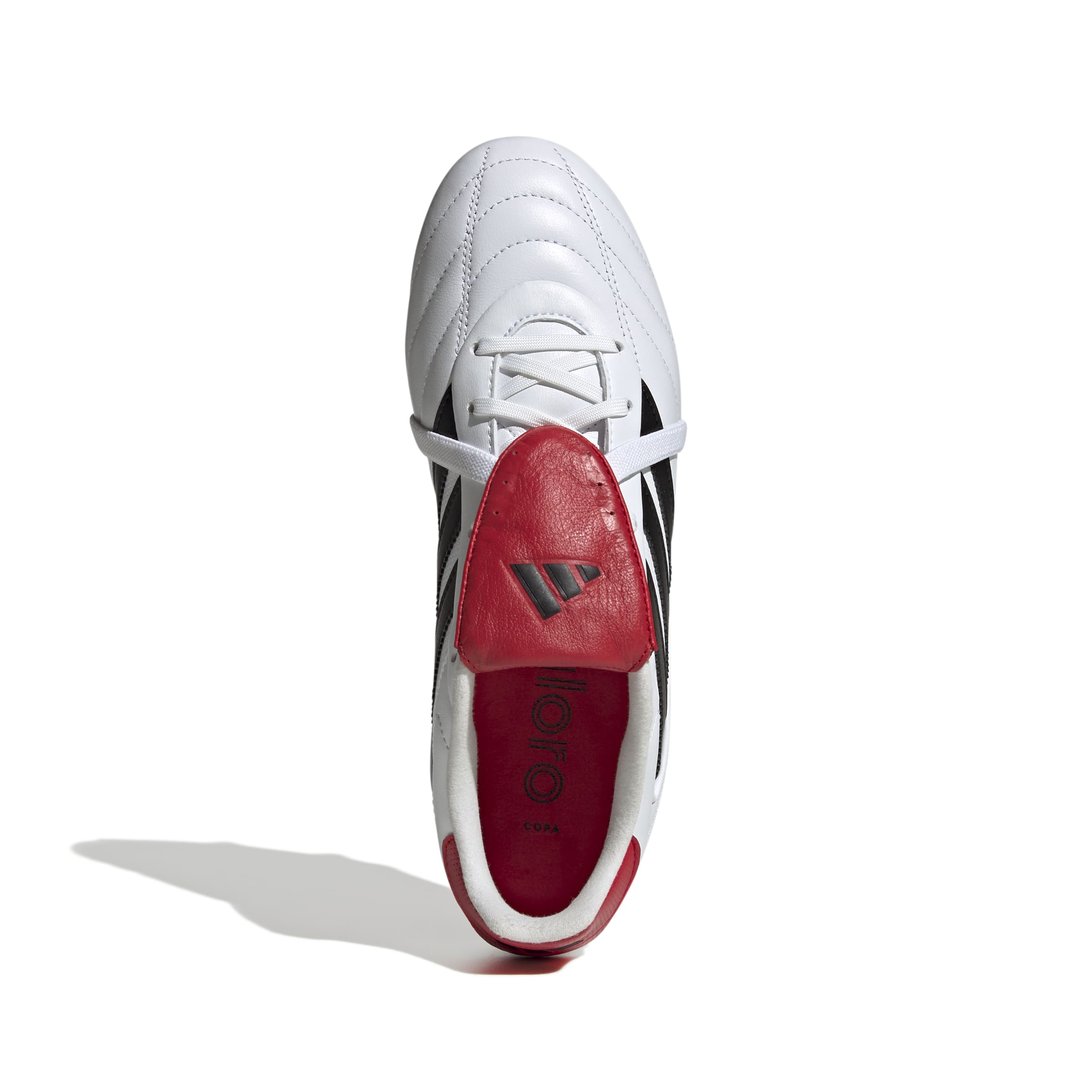 JR2871_2_FOOTWEAR_Photography_Top Portrait View_white Scarpe da calcio ADIDAS COPA GLORO II FG White