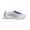 JR3322_1_FOOTWEAR_Photography_Side Lateral Center View_white Scarpe calcio ADIDAS PREDATOR PRO FT FG Bianco Blu