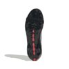 JR3332_3_FOOTWEAR_Photography_Bottom View_white Scarpe calcio ADIDAS PREDATOR ELITE FT FG Junior Black White Lucid Red