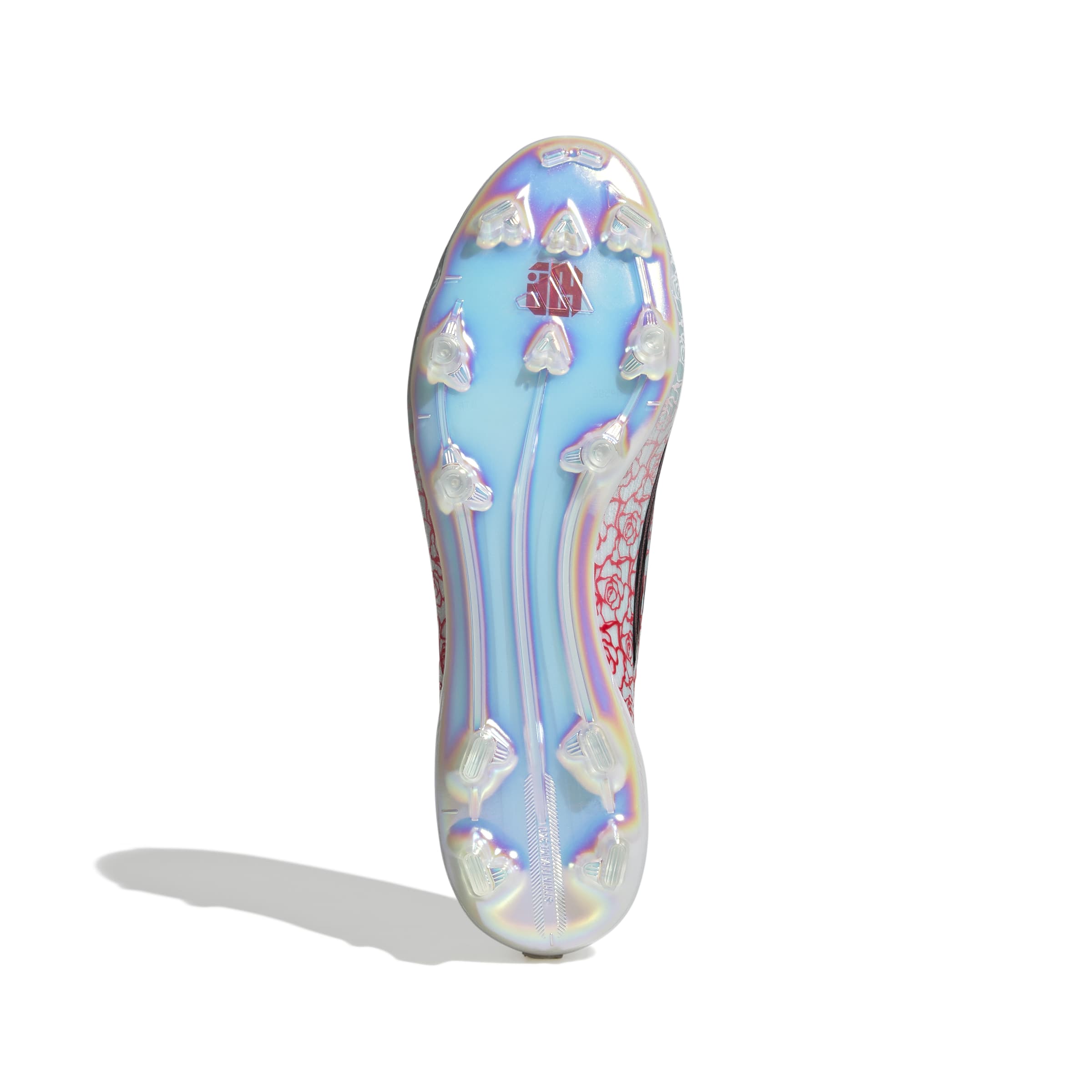 JR4441_3_FOOTWEAR_Photography_Bottom View_white Scarpe calcio ADIDAS F50 ELITE FG