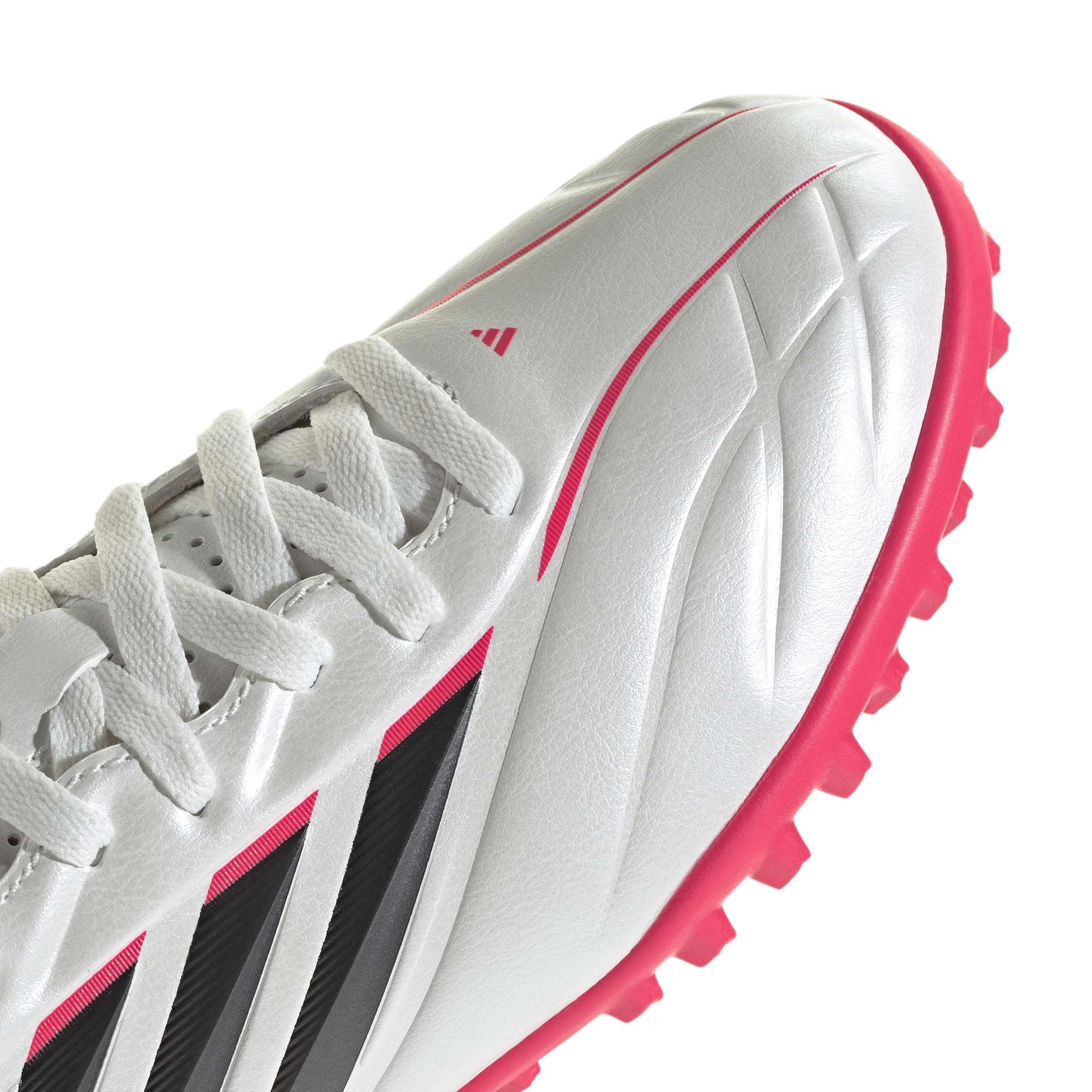 JR6194_8_FOOTWEAR_Photography_Detail View 2_white SCARPE calcio COPA PURE IV CLUB Junior