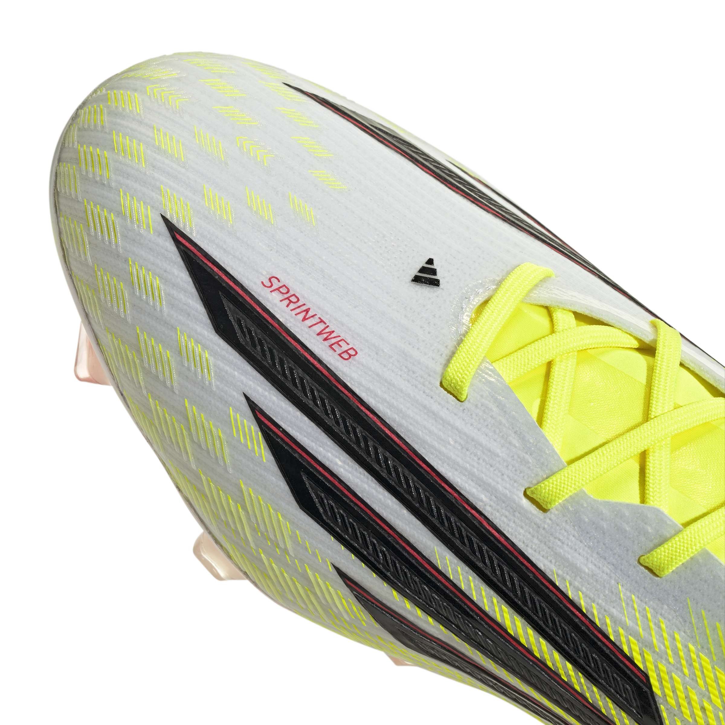 JR6457_7_FOOTWEAR_Photography_Detail View 1_white Scarpe calcio ADIDAS F50 ELITE FG Yellow