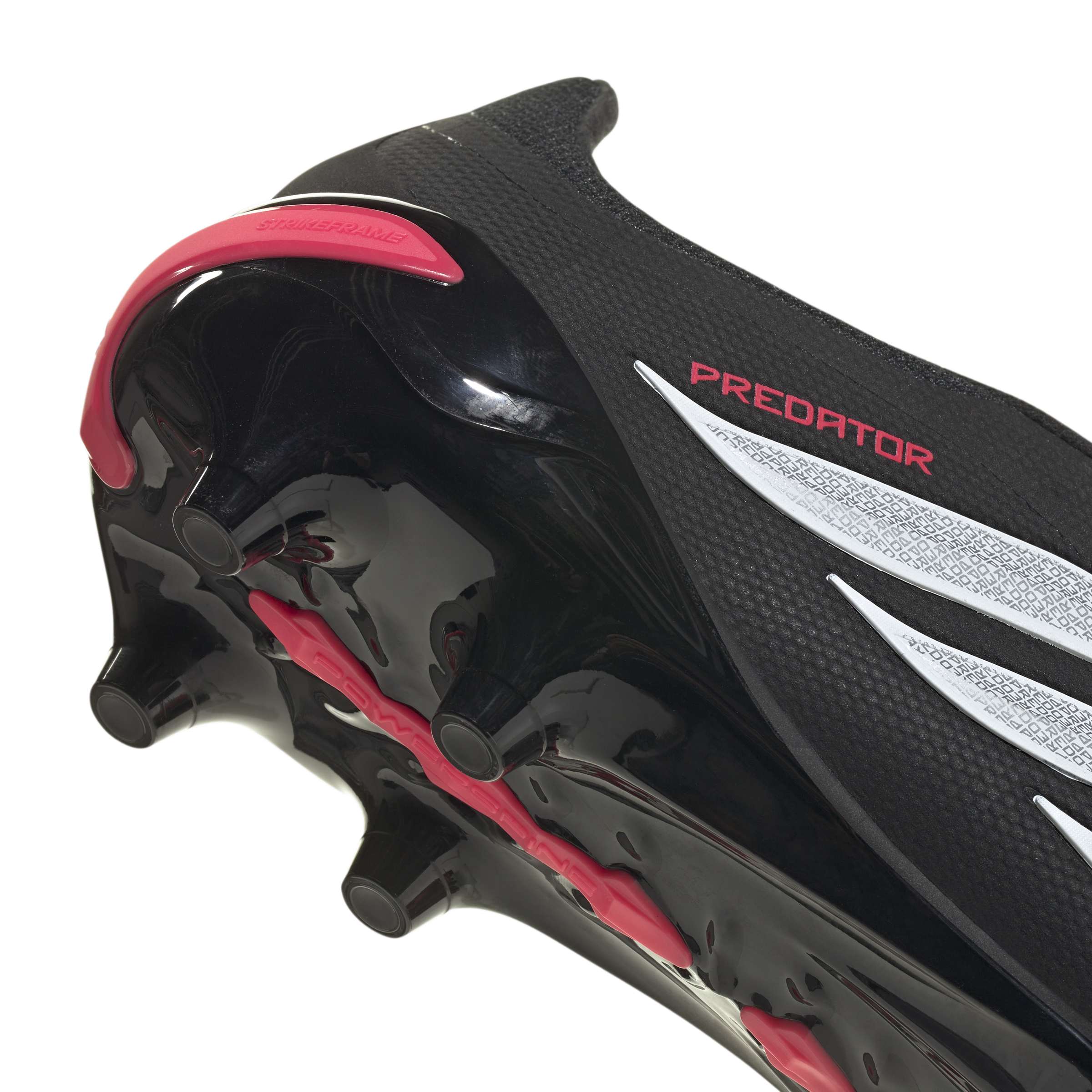 JR7900_7_FOOTWEAR_Photography_Detail View 1_white Scarpe calcio ADIDAS PREDATOR League FT AG Black White Lucid Red