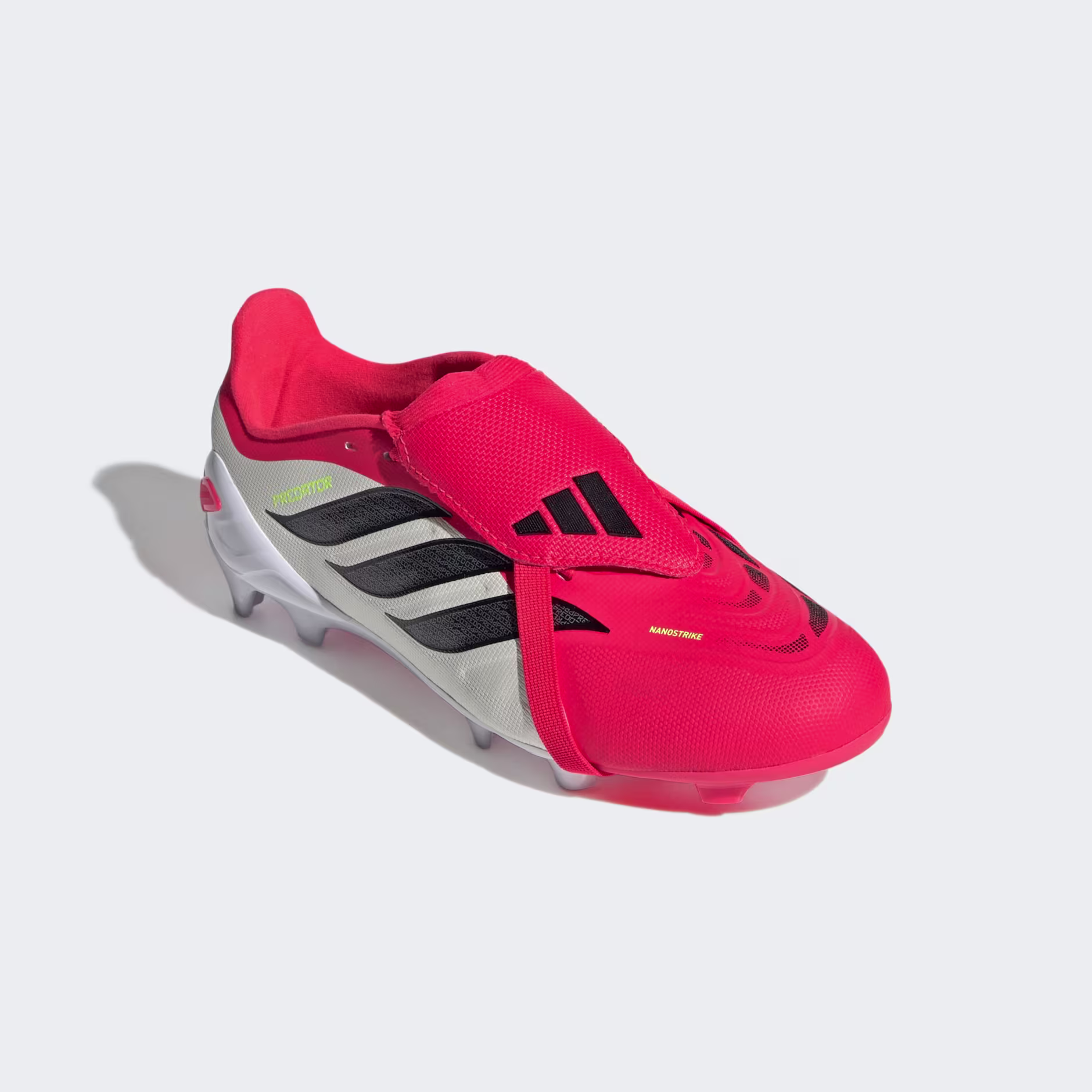 JR7925_04_standard Scarpe calcio ADIDAS PREDATOR League FT FG Junior Lucid Red
