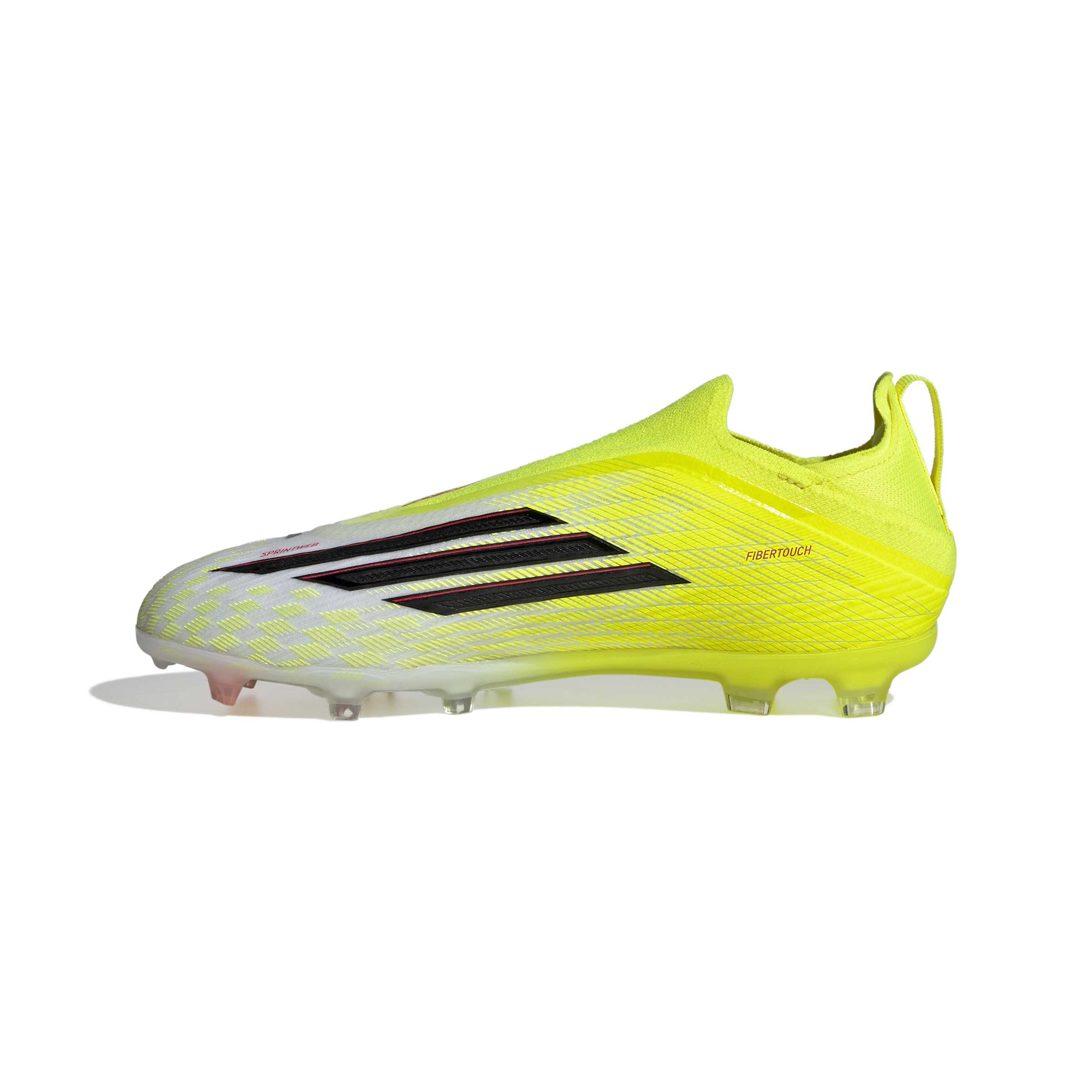 JR8961_4_FOOTWEAR_Photography_Side Medial Center View_white Scarpe calcio ADIDAS F50 ELITE LL FG Junior Yellow