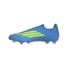 JR8985_4_FOOTWEAR_Photography_Side Medial Center View_transparent Scarpe calcio ADIDAS F50 LEAGUE LL FG/MG Ray Blue Yellow