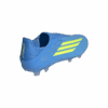 JR8985_6_FOOTWEAR_Photography_Back Lateral Top View_transparent Scarpe calcio ADIDAS F50 LEAGUE LL FG/MG Ray Blue Yellow