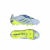 JS0390_11_FOOTWEAR_Photography_Side Lateral Bottom View_transparent Scarpe calcio ADIDAS PREDATOR ELITE FT FG Junior Azzurra