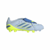 JS0390_1_FOOTWEAR_Photography_Side Lateral Center View_transparent Scarpe calcio ADIDAS PREDATOR ELITE FT FG Junior Azzurra