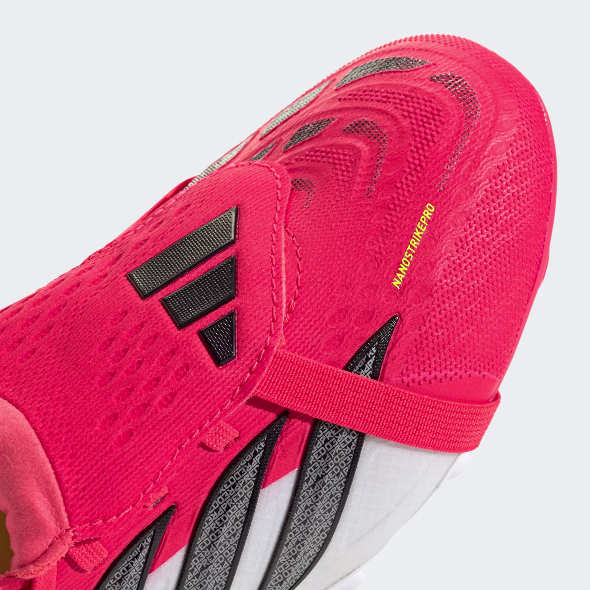 JS0391 I Scarpe calcio ADIDAS PREDATOR ELITE FT FG Junior Lucid Red
