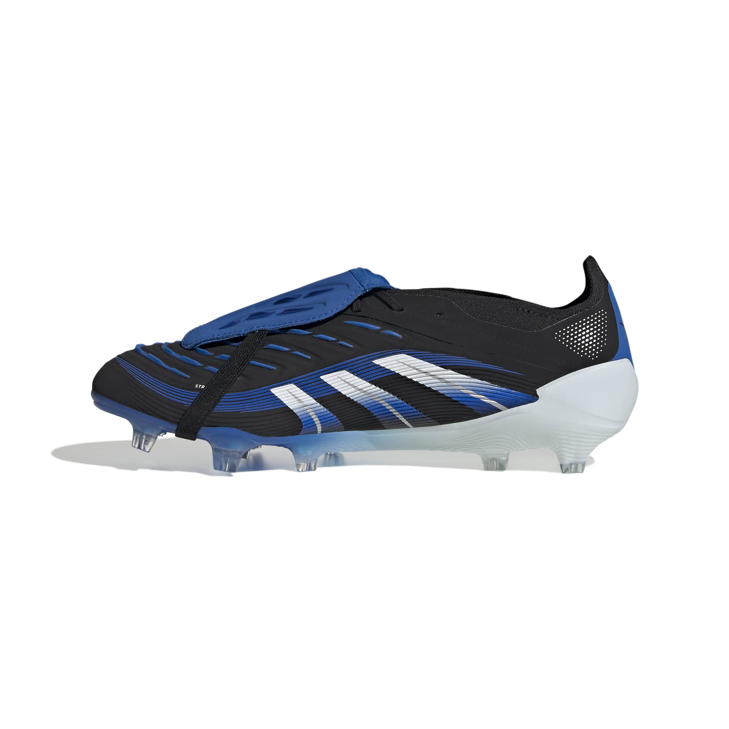 JS3106_4_FOOTWEAR_Photography_Side Medial Center View_white Scarpe calcio ADIDAS PREDATOR ELITE FT FG BELLINGHAM