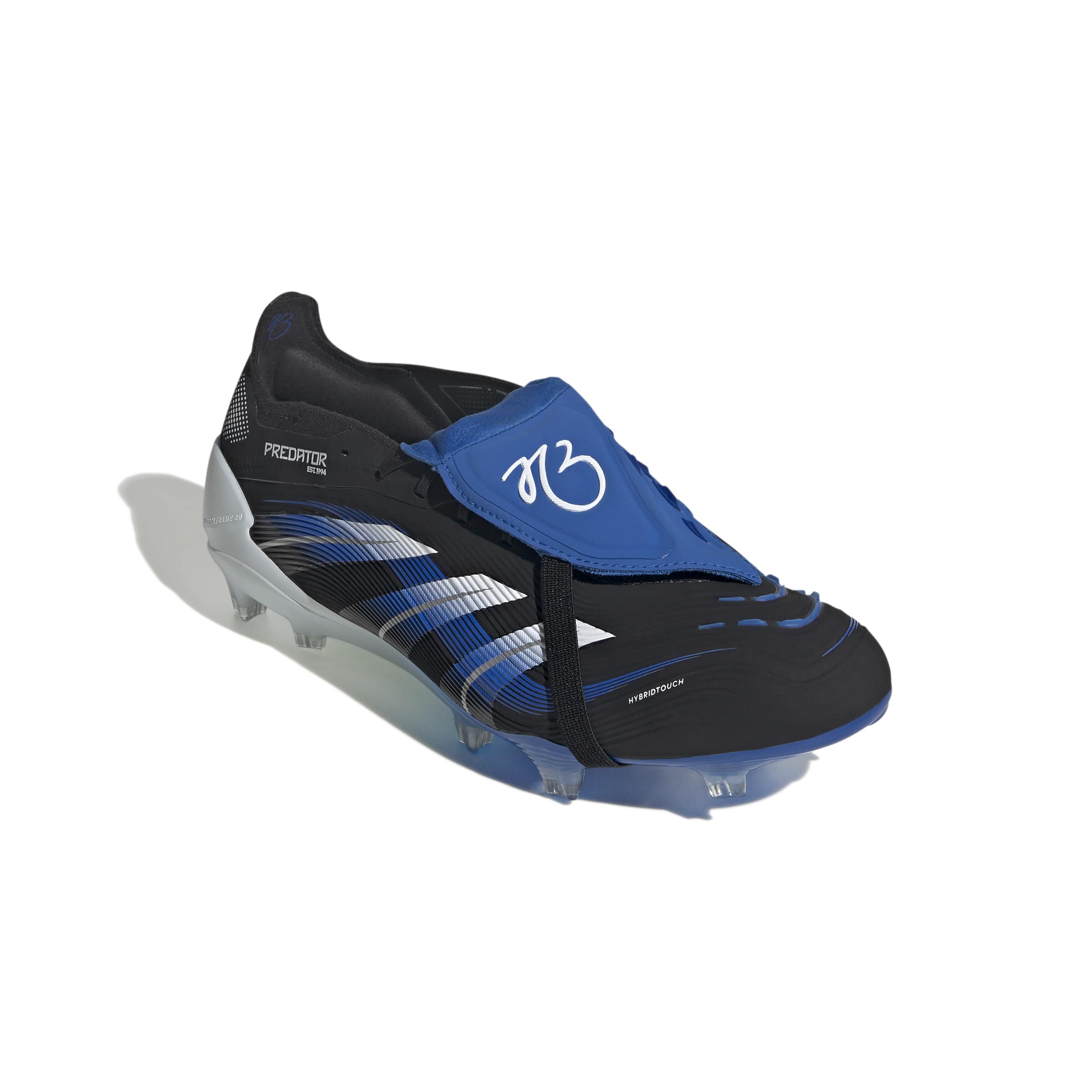 JS3106_5_FOOTWEAR_Photography_Front Lateral Top View_white Scarpe calcio ADIDAS PREDATOR ELITE FT FG BELLINGHAM
