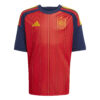 JZ5757_1_APPAREL_Photography_Front Center View_white ADIDAS Maglia Home SPAGNA 26 Junior
