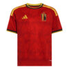 JZ5988_1_APPAREL_Photography_Front Center View_white ADIDAS Maglia Home BELGIO 26 Junior