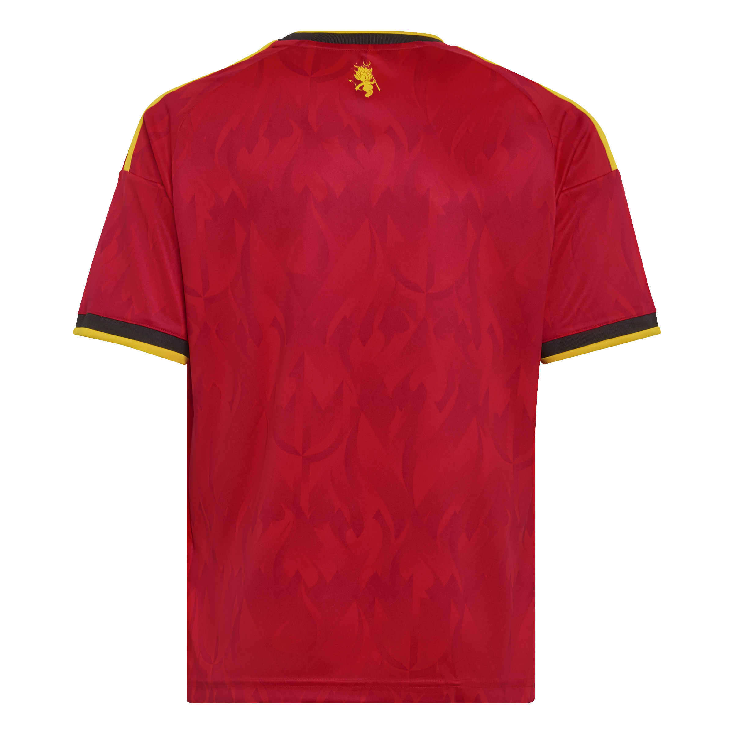 JZ5988_2_APPAREL_Photography_Back Center View_white ADIDAS Maglia Home BELGIO 26 Junior