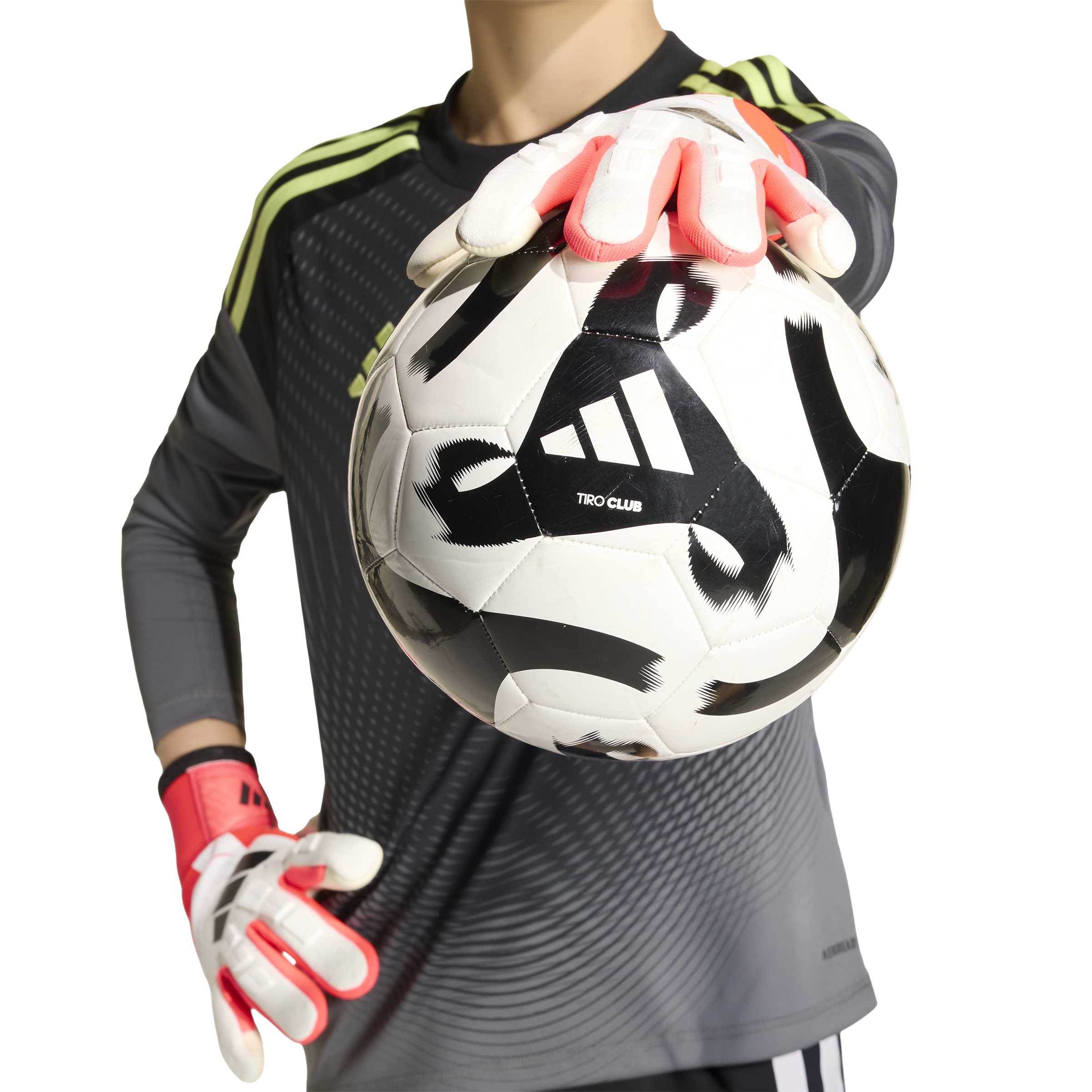 Guanti Portiere PREDATOR GL PRO White Lucid Red Black Adidas Junior