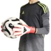 Guanti Portiere PREDATOR GL PRO White Lucid Red Black Adidas Junior