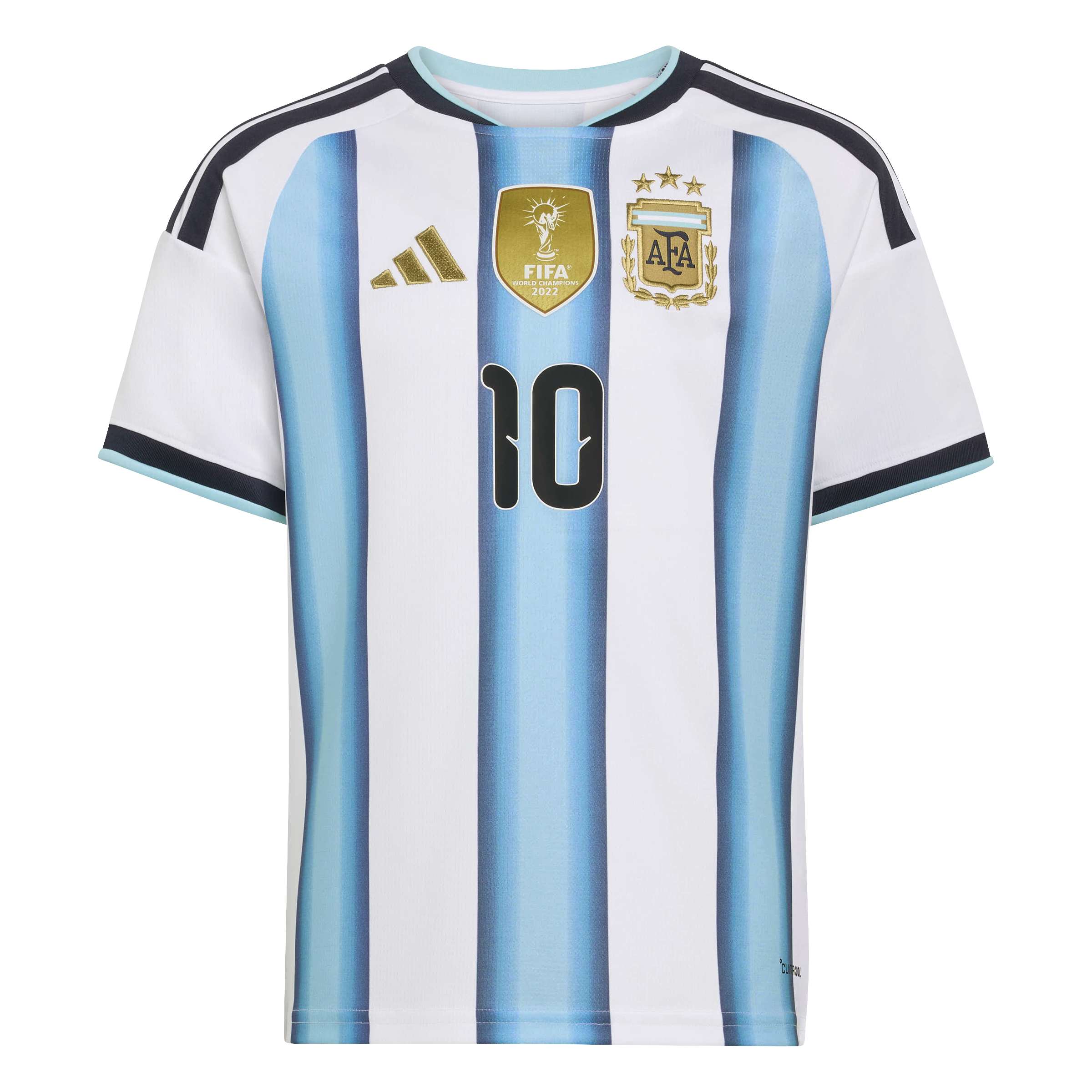 KA8115_1_APPAREL_Photography_Front Center View_white ADIDAS Maglia Home 26 MESSI ARGENTINA Junior