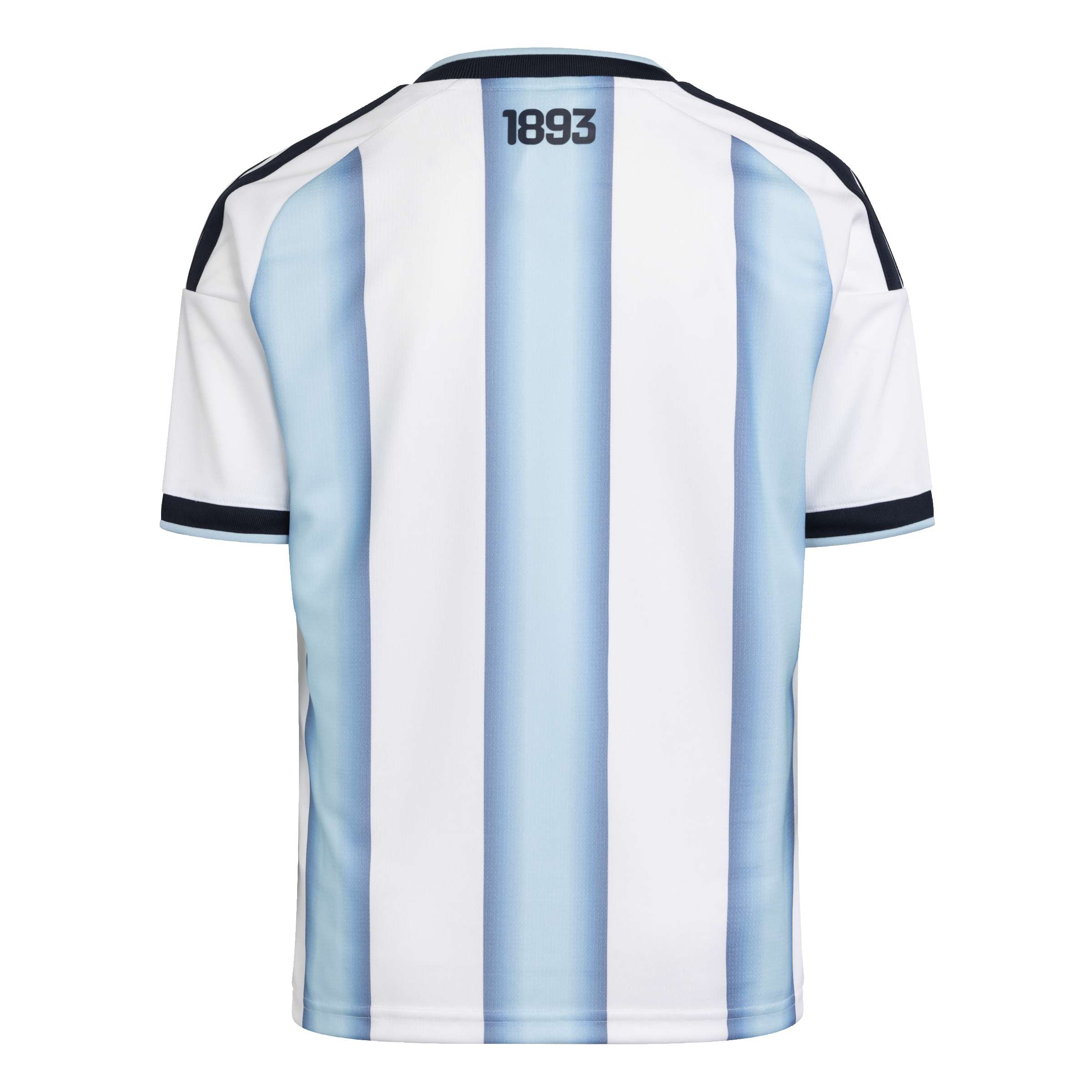 KA8119_3_APPAREL_Photography_Back Center View_white ADIDAS Maglia Home 26 ARGENTINA Junior