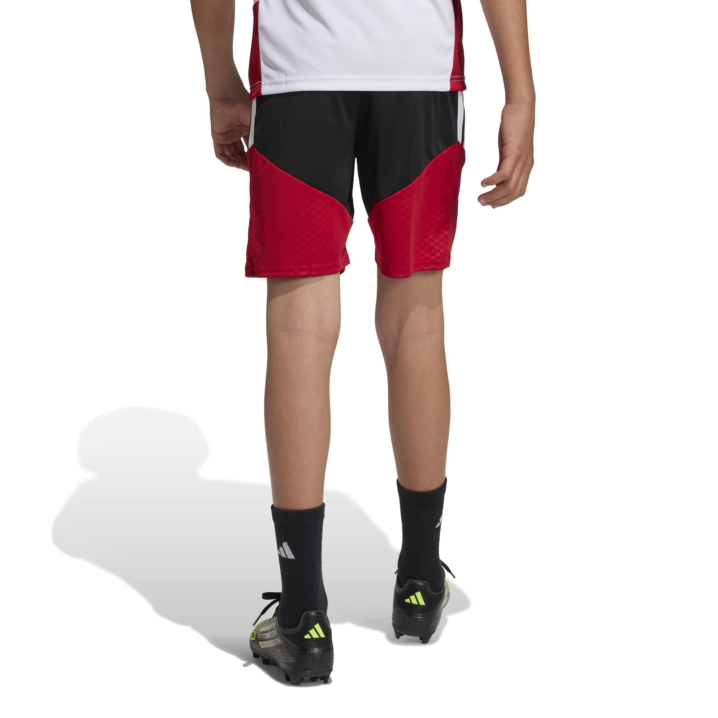 KB4466_3_APPAREL_On Model_Back View_white ADIDAS Short Allenamento GERMANIA 26 Junior