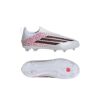 KJ3780_11_FOOTWEAR_Photography_Side Lateral Bottom View_white Scarpa calcio ADIDAS F50 LEAGUE LL FG/MG Junior