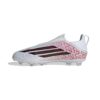 KJ3780_4_FOOTWEAR_Photography_Side Medial Center View_white Scarpa calcio ADIDAS F50 LEAGUE LL FG/MG Junior
