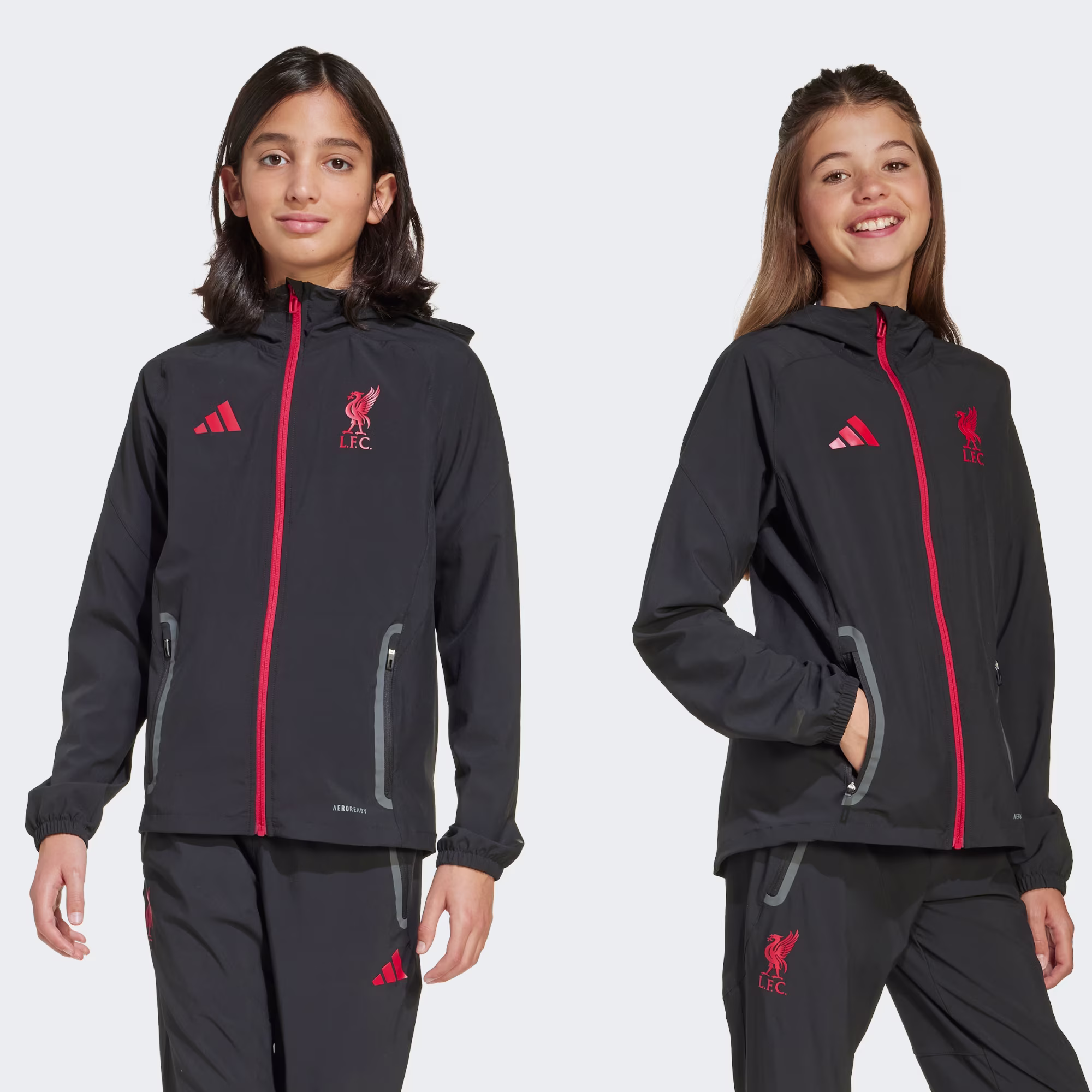 Giacca da viaggio LIVERPOOL FC ADIDAS 25/26 Junior