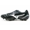 MIZUNO SCARPA CALCIO MORELIA NEO CL AG P1GA165801_2 scarpe da calcio Mizuno tomaia sintetica leggera (solo 220 g.) per campi sintetici rinforzi in punta e sui lati per limitarne l'abrasione