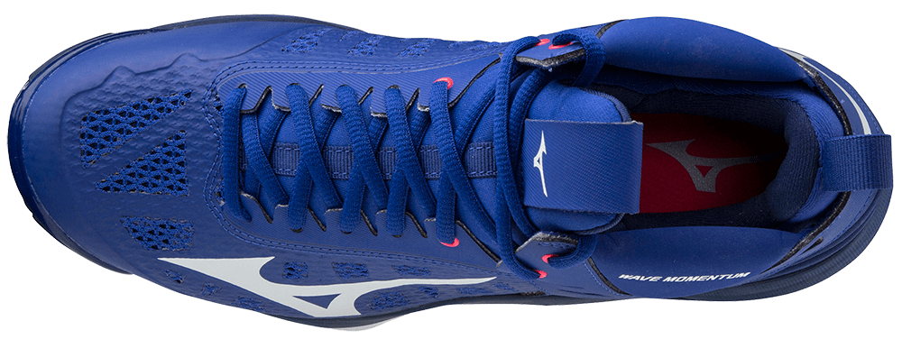 Scarpa da pallavolo da uomo alta alla caviglia MOMENTUM DI MIZUNO colore… in grado di ammortizzare anche gli atleti più potenti.