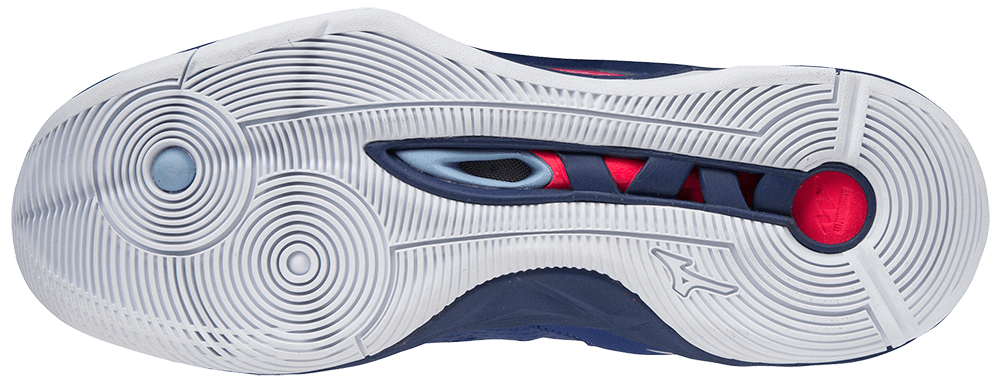 Scarpa da pallavolo da uomo alta alla caviglia MOMENTUM DI MIZUNO colore… in grado di ammortizzare anche gli atleti più potenti.