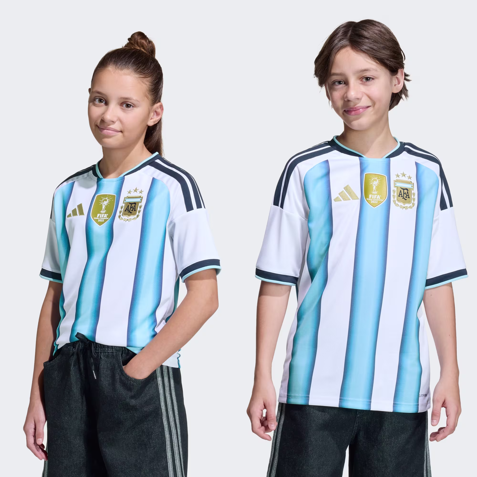 Maglia_Argentina_26_Home_Bambini_Bianco_KA8119_20_01_model ADIDAS Maglia Home 26 ARGENTINA Junior