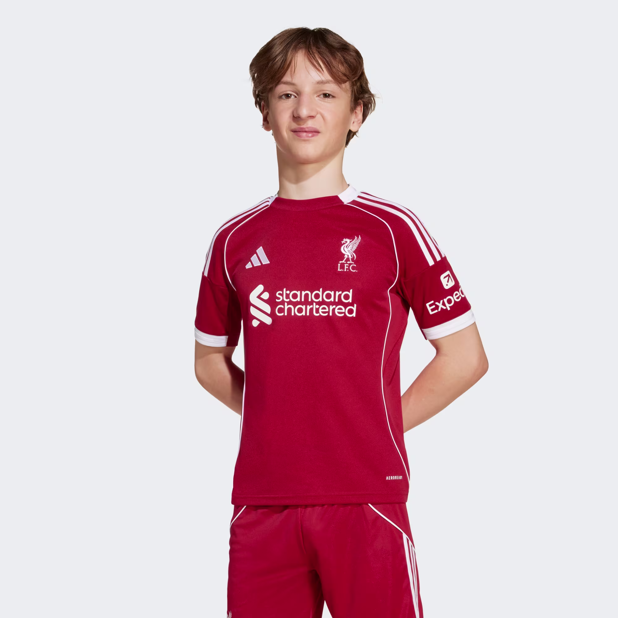 Maglia_Liverpool_FC_25-26_Home_Bambini_Rosso_JV6436_21_model Maglia HOME LIVERPOOL FC ADIDAS 25/26 Junior