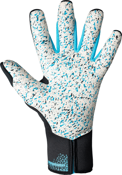 Reusch Attrakt Freegel Fusion Strapless 5570979 7782 black blue back Guanto portiere REUSCH ATTRAKT FREEGEL FUSION Strapless