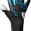 Reusch Attrakt Freegel Fusion Strapless 5570979 7782 black blue front Guanto portiere REUSCH ATTRAKT FREEGEL FUSION Strapless