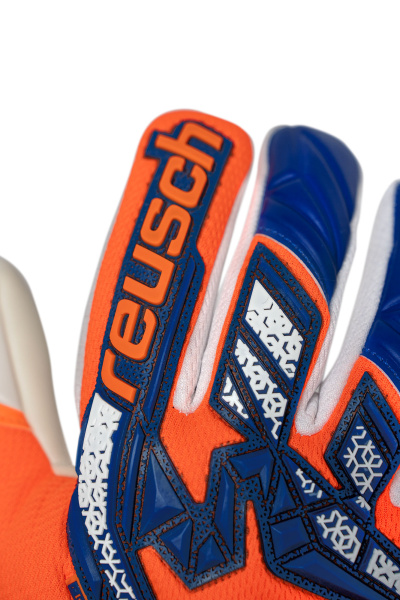 Reusch Attrakt Freegel Gold NC 5570135 2500 2500 2 Guanto portiere REUSCH ATTRAKT FREEGEL GOLD NC Orange Blue