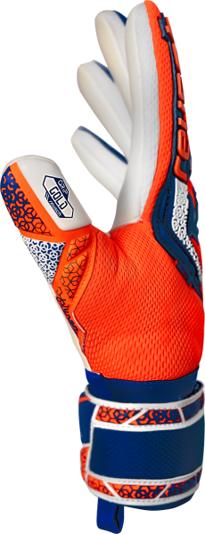 Reusch Attrakt Freegel Gold NC 5570135 2500 2500 s Guanto portiere REUSCH ATTRAKT FREEGEL GOLD NC Orange Blue