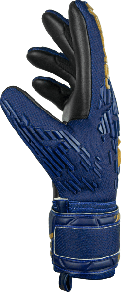 Reusch Attrakt Freegel Silver 5470235 4411 4411 s Guanto portiere REUSCH ATTRAKT FREEGEL SILVER Blue Gold