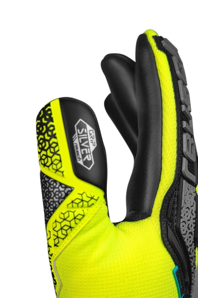 Reusch Attrakt Freegel Silver 5570235 2025 2025 3 Guanto portiere REUSCH ATTRAKT FREEGEL SILVER Yellow