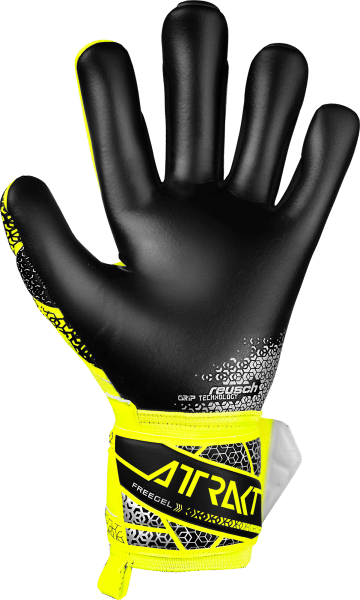 Reusch Attrakt Freegel Silver 5570235 2025 2025 back Guanto portiere REUSCH ATTRAKT FREEGEL SILVER Yellow